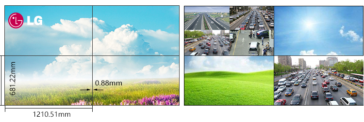 液晶拼接大屏幕多少钱一块？