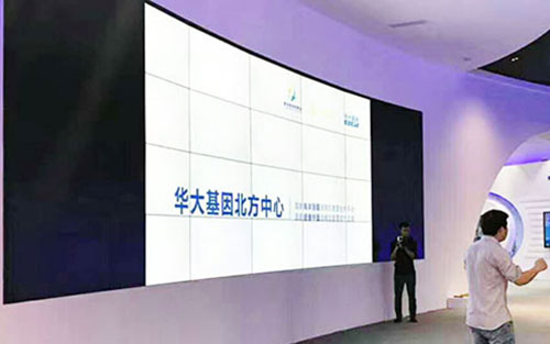 led拼接屏能做弧形吗？