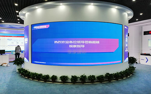 展厅led显示屏应用，展厅led显示屏效果图