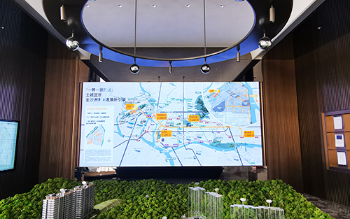 展厅led显示屏应用，展厅led显示屏效果图